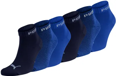 Produktbild von PUMA Uni Sportsocken Quarter 6er Pack Navigate 39 42 – Größe 39-42