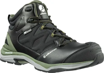 Obrázek produktu pro Bezpečnostní obuv ALBATROS ULTRATRAIL OLIVE CTX MID velikost 45 černá/olivová S3 ESD WR HRO SRC EN ISO 20345 hladká kůže