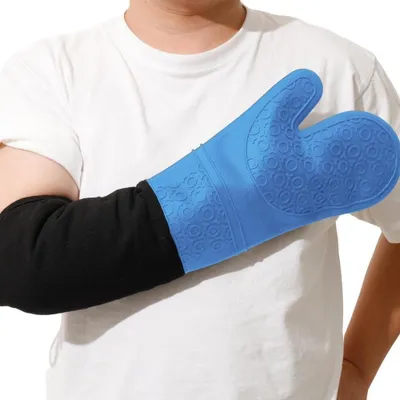 Produktbild von Extra große hitzebeständige Ofenhandschuhe - 2 Stück