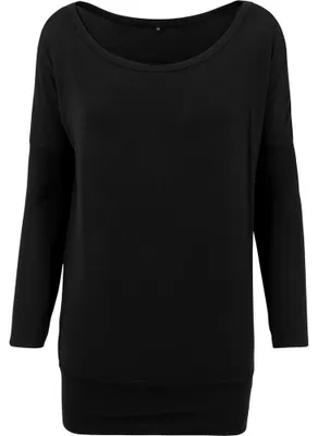 Produktbild von Build Your Brand - Sweatshirt für Damen Langärmlig LT2233 (S) (Schwarz)