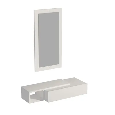 Produktbild von Skye Decor, Vien - White, Kommode, Anrichte, Weiß, 82 x 15,8 x 29,6 cm