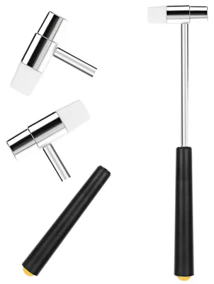 Produktbild von Mini-Hammer mit Stahlkopf und Kunststoffgriff, 18 cm