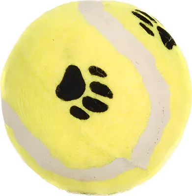 Obrázek produktu pro Beeztees tenisový míček - hračka pro psy - žlutý - 6,5 cm
