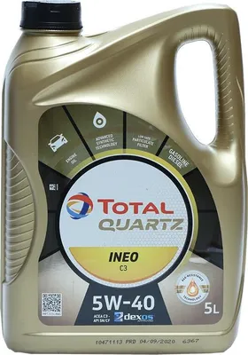 Produktbild von Total Quartz Ineo C3 5W-40 5 Liter