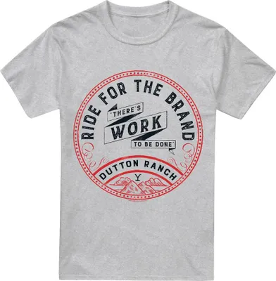 Produktbild von Yellowstone - "There's Work to Be Done" T-Shirt für Herren TV13400 (5XL) (Sport Heide)