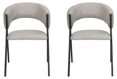 Produktbild von Esszimmer Luxus Designer Stil Modern 2x Stühle Polstersitz Einrichtung Neu