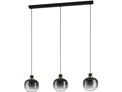 Produktbild von Deckenleuchte, Pendelleuchte, E27, 40W, schwarz/messing