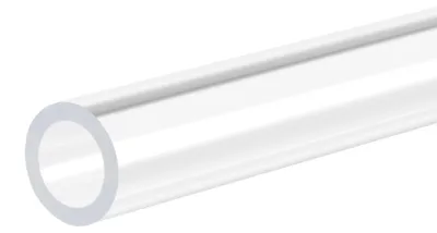 Acryl-Rundstange 8x12x305 mm, klar, 2 mm Wandstärke