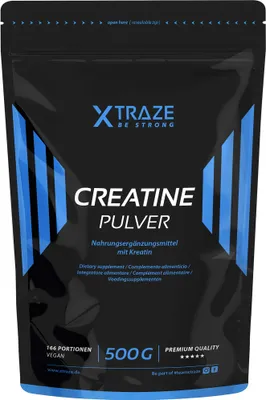 Produktbild von Kreatin 100% pur vegan, 500 g PUL