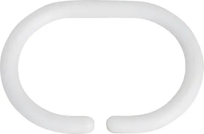 Immagine prodotto di Anelli di plastica per tenda da doccia bianchi