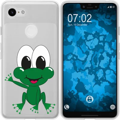 Produktbild von PhoneNatic Case kompatibel mit Google Pixel 3 XL Silikon-Hülle Cutiemals M2