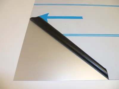 Produktbild von B&T Metall Aluminium Blech-Zuschnitt glatt, eloxiert E6 EV1 | 2,0mm stark | Größe 20 x 30 cm (200 x 300 mm)