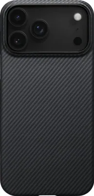 Produktbild von Pitaka KI1701BP, Cover, Apple, iPhone 17 Pro, 16 cm (6.3"), Schwarz