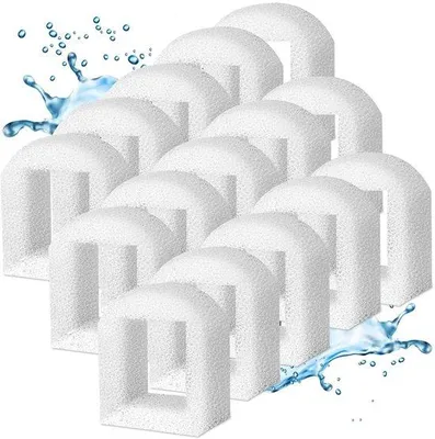 Image de Filtres en mousse de rechange pour réservoir d'eau 360 Premier, lot de 15.