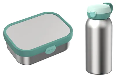 Produktbild von Mepal CAMPUS Edelstahl-Lunchset 2-teilig - Cool Mint