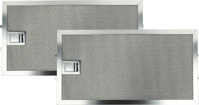 Produktbild von vhbw 2x Filter Metallfettfilter Ersatz für Miele 8258211 für Dunstabzugshaube, Metall