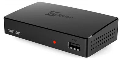 Obrázek produktu pro TELE System Minion, Kabel, Full HD, DVB-T, DVB-T2, 704 x 576,1280 x 720,1920 x 1080, 576i, 720p, 1080i, 1080p, 4:3, 16:9