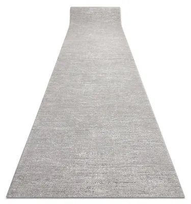 Image de Tapis de couloir TULS 51248 structural, mélange gris  80 cm gris 80x500 cm