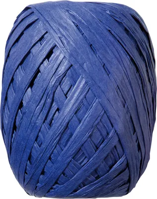 Produktbild von 4x Geschenkband aus Papier 7 mm x 30 m blau