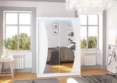 Obrázek produktu pro Zrcadlová skříň s LED osvětlením 150 cm LABRIS - bílá