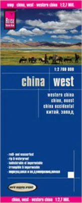 Produktbild von Reise Know-How Landkarte China, West 1 : 2.700.000