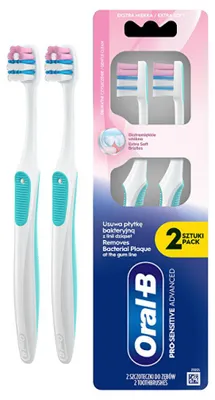 Immagine prodotto di Oral-B Spazzolino Pro-Sensitive Advanced Extra Soft 2 pezzi