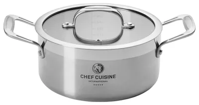 Produktbild von Chef Cuisine 5-ply Fleischtopf mit Kupferkern Ø 24 cm