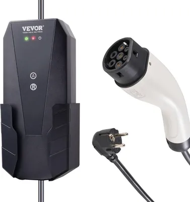 Produktbild von Tragbares EV-Ladekabel - 16A - 3,68 kW - Elektrofahrzeug-Ladegerät - Ladekabel mit Typ 2-Anschluss