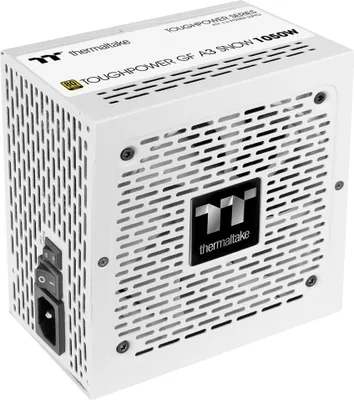 Produktbild von Thermaltake Toughpower GF A3 Snow 1050W - TT Premium Edition, 1050 W, 100 - 240 V, 50/60 Hz, 16 A, Aktiv, 100 W