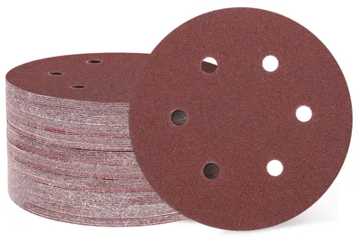 Obrázok produktu pre Brúsne papierové kotúče 150 mm s 80 zrnitosťou - 100 kusov