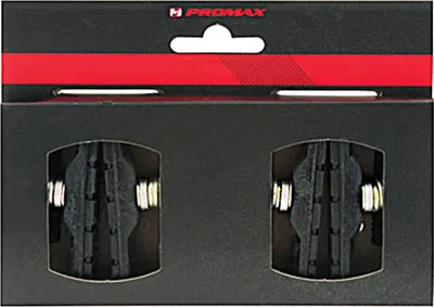 Produktbild von Messingschlager Bremsschuhe 70 V T V-Brake, L=70mm 2 Paar Promax asymm. für Aluminiumfelgen sc
