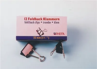 Produktbild von 12 Vielzweckklammern Foldback Klamern 32mm