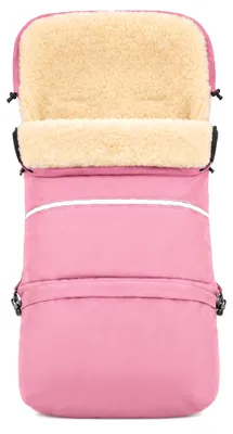 Productafbeelding van Baby-Joy voetenzak FINN XXL - 110 cm - Wintervoetenzak voor kinderwagen en buggy - Thermische voetenzak - Kleur: 04 Roze, AI-gegenereerde afbeelding
