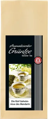Produktbild von Schrader Grüner Tee Die fünf Geheimnisse des Mandarin, aromatisiert