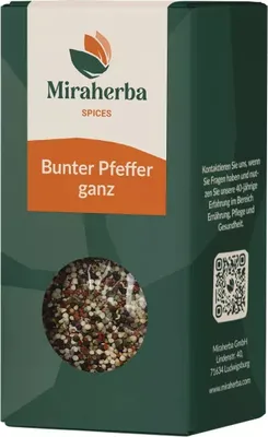 Produktbild von Miraherba -  Pfeffer bunt ganz - 50g