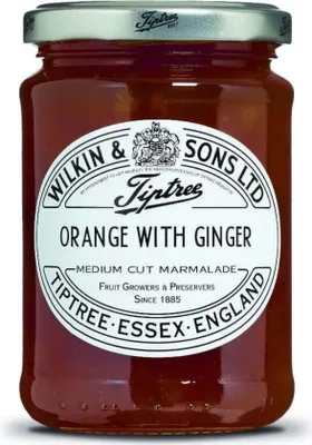 Produktbild von Wilkin & Sons Brotaufstrich Orange mit Ingwer, 340g