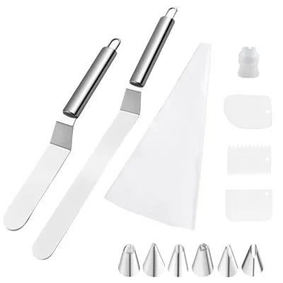 Produktbild von Kuchenverzierungswerkzeug-Set – 13-teiliges Set