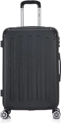 Image de Flexot® F-2045 | Valise 24 pouces, taille L, valise de voyage, valise à roulettes avec poignée télescopique, valise à coque rigide, bagage de voyage, robuste, roulettes 360°, serrure à combinaison