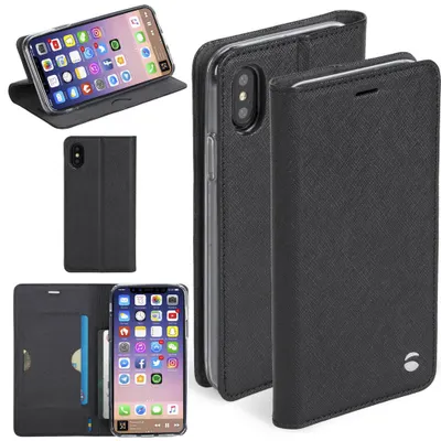 Produktbild von Krusell Malmö 4, Blatt, Apple, iPhone X, Schwarz