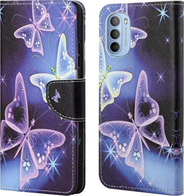Produktbild von Motorola Moto G31 / G41 Hülle - Coverup Klapphülle - Schmetterlinge