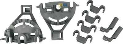 Produktbild von Bosch Siemens Klappstachelreihenlager, Korbablagen Lagerset für Geschirrspüler Unterkorb - 00428344, 428344