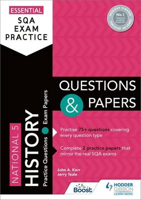 Immagine prodotto di Essential SQA Exam Practice: National 5 History Questions and Papers