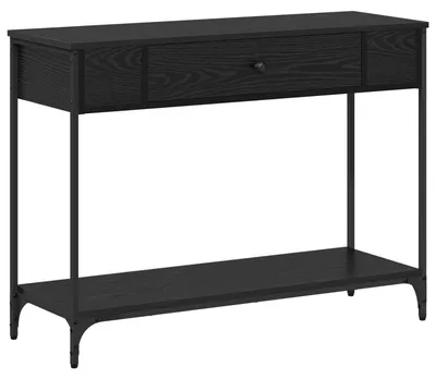Obrázek produktu pro Konzolový stolek Černý dub 100 x 34.5 x 75 cm Kompozitní dřevo
