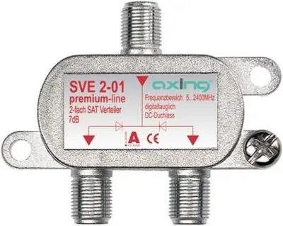Produktbild von Axing SVE 2-01, Silber, F, 55 mm, 30 mm, 67 mm, 1 Stück(e)