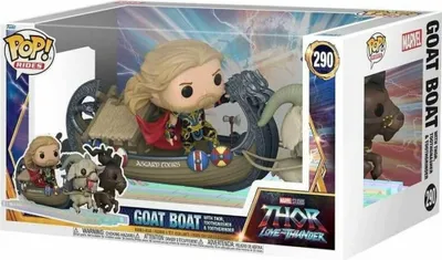 Zdjęcie produktu dla Funko POP Rides Thor: Love and Thunder 290 Goat Boat Figurka Kolekcjonerska