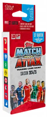 Produktbild von Blister Pack: Eco Pack Bundesliga 2025 Match Attax Topps German League Cards