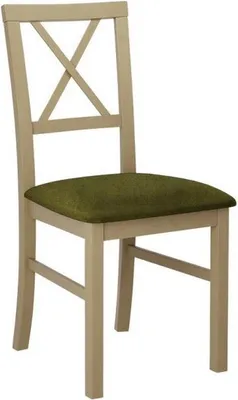 Produktbild von MIRJAN24 Stuhl Milano IV, Esszimmerstuhl aus Buchenholz, 43x40x93 cm (Holzfarbe: Sonoma Eiche, Stofffarbe: Zetta 297)