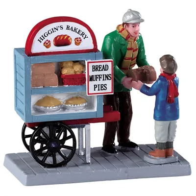 Produktbild von LEMAX Weihnachtsdorf: "Delivery Bread Cart" (92749)