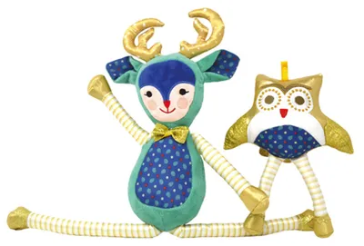 Image de Peluche « Wichtel Kari Buh Tiny » - 40 x 7 cm - Multicolore | par Mon lutin magique