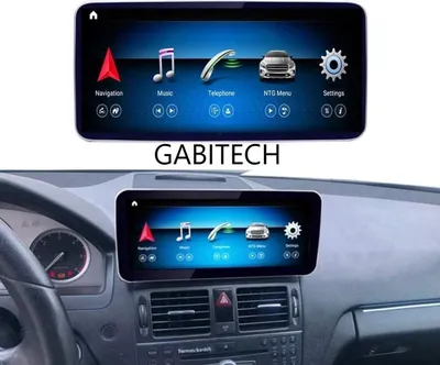 Produktbild von Für MERCEDES BENZ C klasse W204 NTG4.0 2007-2010. 10.3" Android 14 Autoradio GPS Navi Drahtlos Carplay und Android Auto. 8GB RAM 128GB ROM